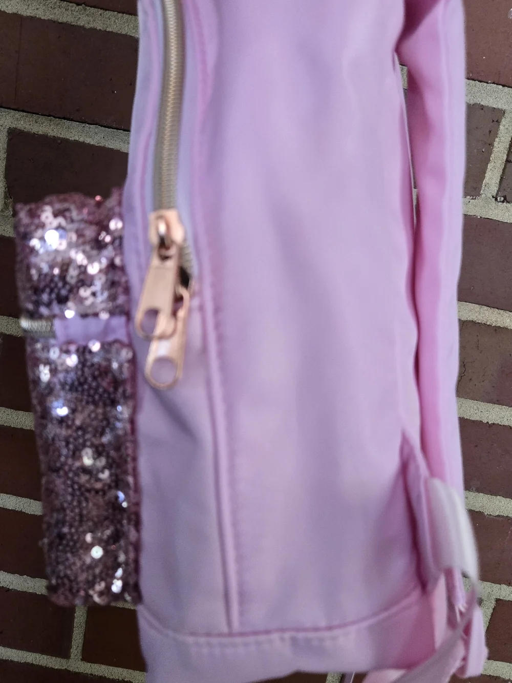 Disney Bibbidi Bobbidi Boutique Pink Sequin Ear Mini Backpack MINT